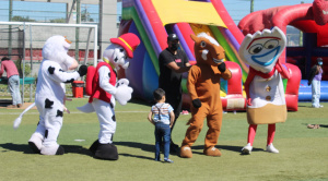 Espíritu navideño llegó hasta el campus San Andrés